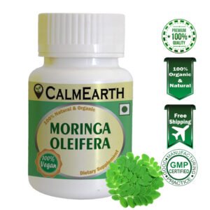 Calm Earth Moringa Oleifera Organic Herbal Capsule 100% Pure