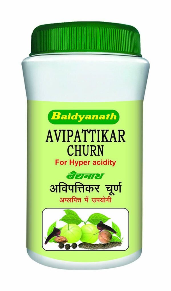 Baidyanath Avipattikar Churna Pack Herbal Powder Tablets (120g)