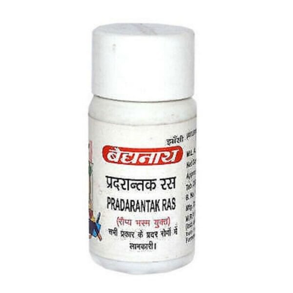 Baidyanath Pradarantak Ras -Strengthens-Uterus-Amp-Ovary Tablets (80 tablets)