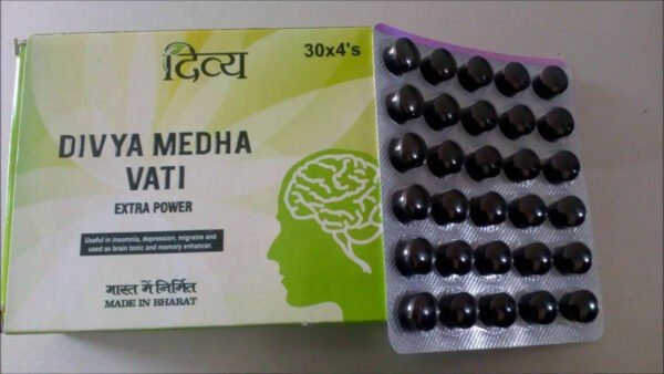 Patanjali Divya Medha Vati Tablet (120 tablets)