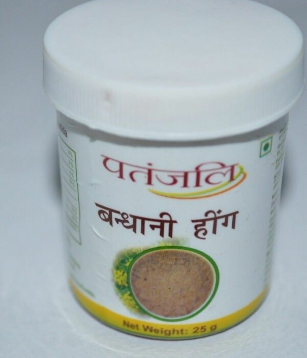 Patanjali Bandhani Hing Asafoetida Powder Compounded Tablets (25g)