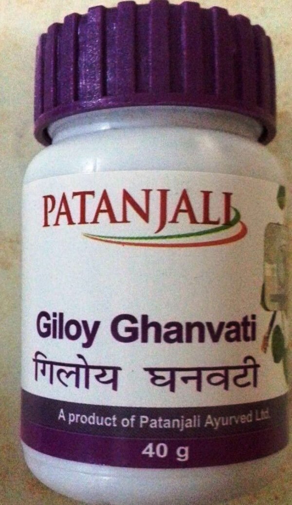 Patanjali Divya Giloy Ghanvati Giloy Ghan Vati Tablets (40g)