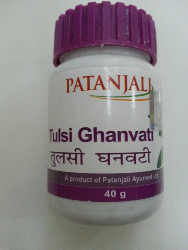 Patanjali Ramdev Divya Tulsi Ghanvati Tulsi Ghan Vati Tablets (40g)