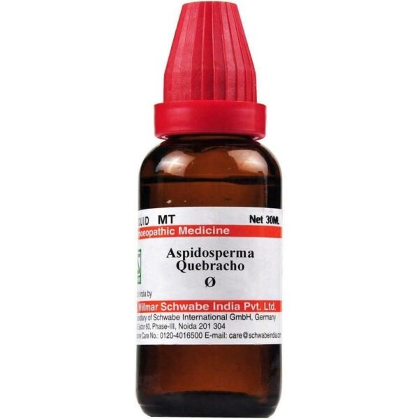 Dr. Willmar Schwabe Aspidosperma Quebracho Mother Tincture (Q)