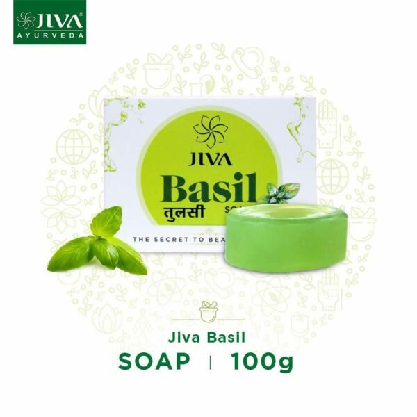 Jiva Basil Soap Each (100g)