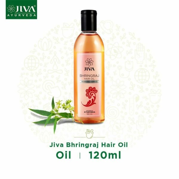 Jiva Bhringraj Hair Oil (120ml)