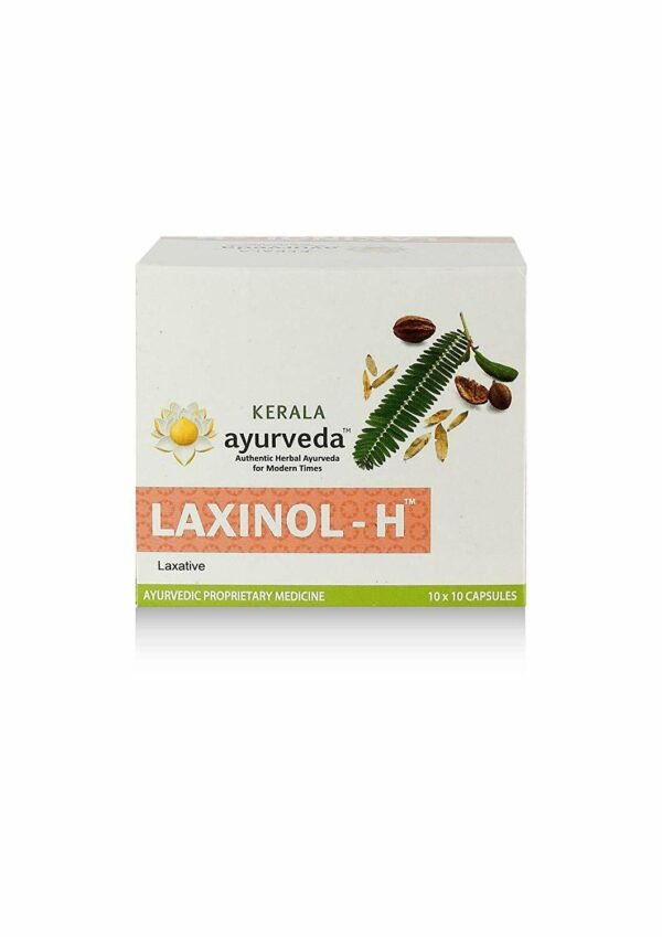 Kerala Ayurveda Laxinol-H Capsule Tablets (100 capsules)