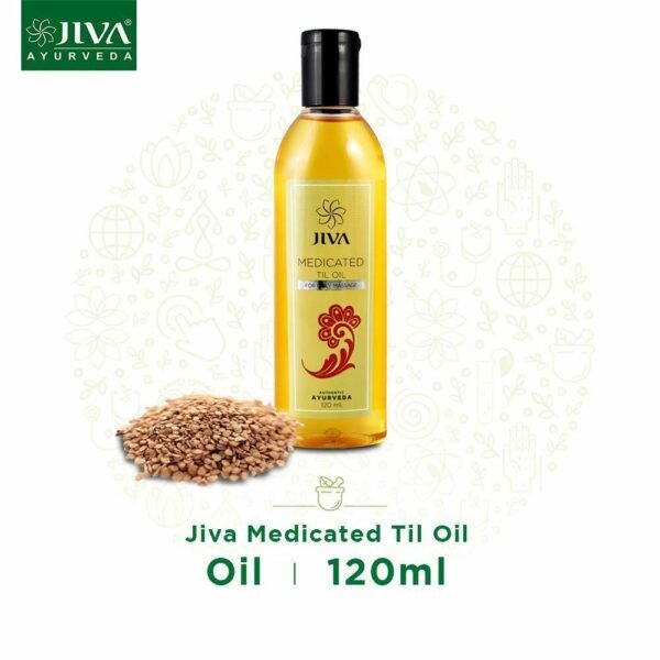 Jiva Medicated Til Oil (120g)
