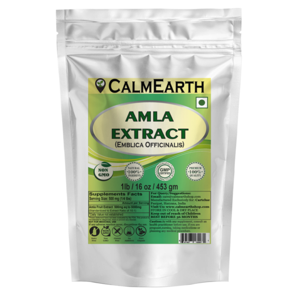 CalmEarth Amla Extract Powder (Emblica officinalis) – 10:1 Concentration