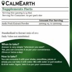 CalmEarth Amla Extract Powder (Emblica officinalis) – 10:1 Concentration - Image 4
