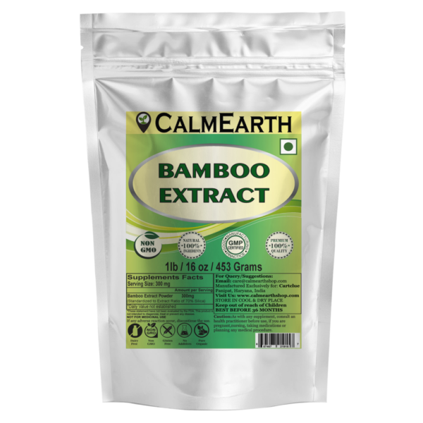 CalmEarth Bamboo Extract Powder – 70% Silica