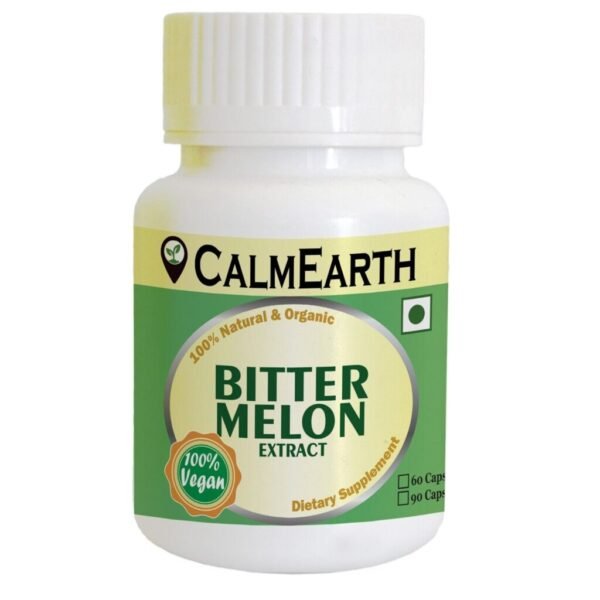 CalmEarth Bitter Melon Extract Capsules – 12:1 (Momordica charantia)