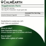 CalmEarth Licorice Extract Capsules – 30% (Mulethi / Glycyrrhiza glabra) - Image 4