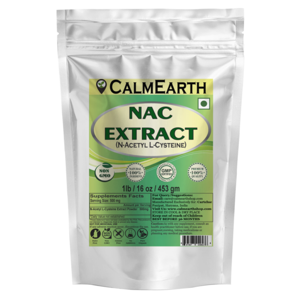 CalmEarth NAC Extract Powder (N-Acetyl L-Cysteine)