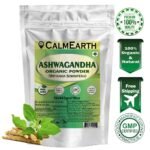 CalmEarth Organic Ashwagandha Root Powder (Withania somnifera) - Image 2