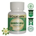 CalmEarth Organic Bhringraj Capsules (Whole Herb Powder) - Image 2