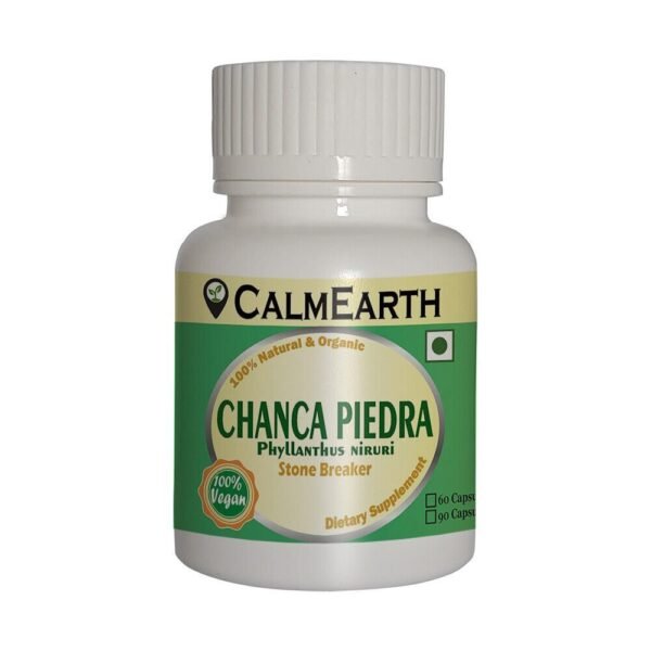 CalmEarth Organic Chanca Piedra Capsules (Whole Plant Powder)