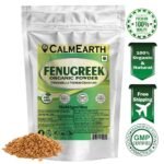 CalmEarth Organic Fenugreek Seed Powder (Methi) - Image 2