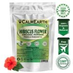 CalmEarth Organic Hibiscus Flower Powder (Hibiscus sabdariffa) - Image 2