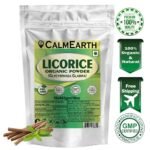 CalmEarth Organic Licorice Root Powder (Mulethi / Glycyrrhiza glabra) - Image 2