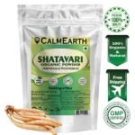 CalmEarth Organic Shatavari Root Powder (Asparagus racemosus) - Image 2