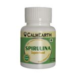 CalmEarth Organic Spirulina Capsules (Whole Algae Powder)