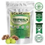 CalmEarth Organic Triphala Powder (Amla · Haritaki · Bibhitaki) - Image 2
