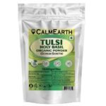CalmEarth Tulsi Herbal Powder (Holy Basil Leaf)