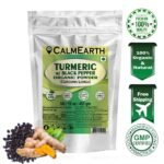 CalmEarth Organic Turmeric + Black Pepper Powder (Haldi + Kali Mirch) - Image 2
