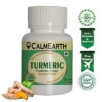CalmEarth Organic Turmeric Capsules (Whole Root Powder – Haldi) - Image 2