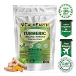 CalmEarth Organic Turmeric Powder (Haldi / Curcuma longa) - Image 2