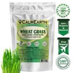 CalmEarth Organic Wheat Grass Powder (Whole Leaf) - Image 2